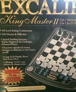 Excalibur 911E-2 Kingmaster II Chess Computer Ideal for Chess Lovers