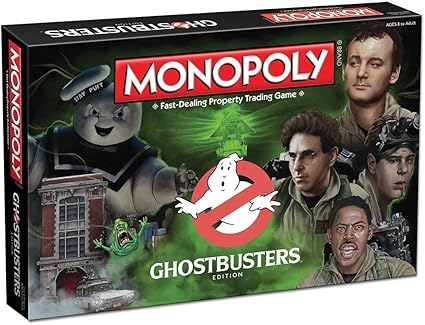 Ghostbusters Collector’s Edition Monopoly Board Game Ghostbusters Collector's Edition Monopoly Board Game