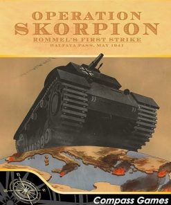 COMPASS: Operation Skorpion, Rommel’s First Strike, Halfaya Pass, May 1941, Board Game