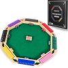 Wooden Fast Track Board Game for 6 or 4 Players with Marbles and Dice 4