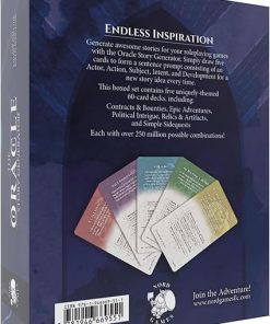 Oracle Story Generator Boxed Set – 5e RPG Storytelling Cards for D&D 2