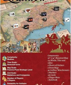 Granada The Last Stand of The Moors 1482-1492 Board Game Review 2