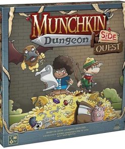 CMON Munchkin Dungeon Side Quest Expansion for Epic Strategy Adventures 2