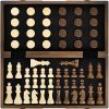 Magnetic Wooden Chess Set for Adults Kids 15” Chess Board with Handmade Pieces, Folding Portable Travel Unique Chess Sets Game for Tournament Professional Beginner 4
