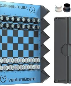 Magnetic 6 Inch Chess Set with 2 Extra Queens Portable Travel Game
