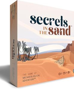 Secrets in the Sand: Archaeological Adventure Board Game for 2-6 Players