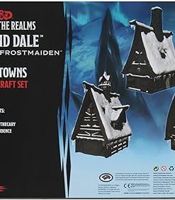 WizKids D&D Icons of The Realms Icewind Dale Ten Towns Papercraft Set