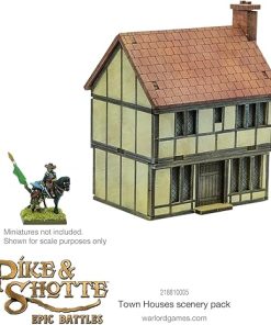 Pike and Shotte Epic Battles Town Houses Scenery Pack Model Kit 2
