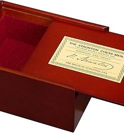 Library Size Slide Top Chess Box by House of Staunton 2