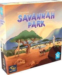 Savannah Park Strategy Board Game for 1 to 4 Players Ages 8 and Up