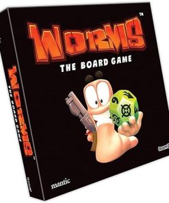 Worms The Board Game by Mantic Games Fun Tabletop Game for Ages 10+