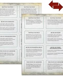 Fyreslayers Warscroll Cards Age Of Sigmar Warhammer 3rd Edition 2