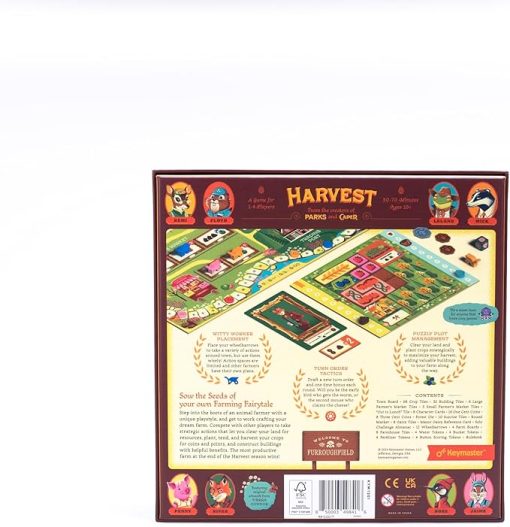 Harvest | Strategy Board Game for Adults, Families, and Couples | Cozy Whimsical Farming Experience | Easy-to-Learn Art | Quick 60-Minute Play for Game Night or Solo Challenge - Image 2