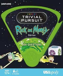 Trivial Pursuit Rick and Morty Quick Play Version Official Game