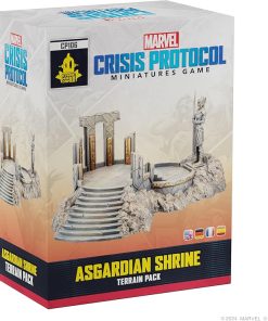Marvel: Crisis Protocol Asgardian Shrine Terrain Pack – Bring Asgard’s Might to Your Tabletop Battles! Tabletop Superhero Game, Ages 14+, 2 Players, 90 Minute Playtime
