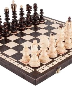 Norwegian Travel Chess Set and Board for On-the-Go Fun