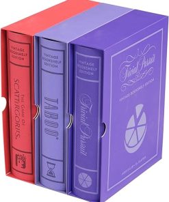 Vintage Board Game Collection Taboo Trivial Pursuit Scattergories