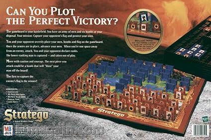 Stratego Strategy Board Game for Two Players Fun and Engaging 2 Stratego Strategy Board Game for Two Players Fun and Engaging - Image 2