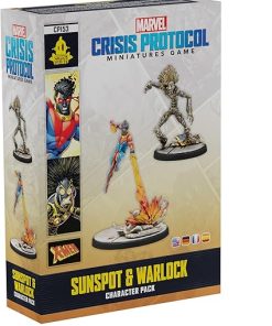 Sunspot and Warlock Character Pack for Marvel Crisis Protocol Game