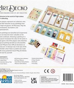 Rio Grande Games Art Decko Board Game Collection and Review 2