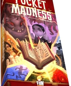 Pocket Madness Fun and Strategy Board Game for Family Game Night