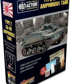 Japanese Type 2 Ka-MI Amphibious Tank by Warlord Games Bolt Action