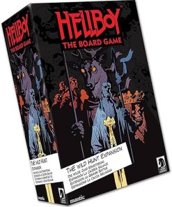 Hellboy The Wild Hunt Expansion Cooperative Board Game for Ages 14+
