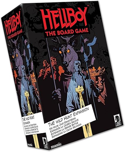Hellboy The Wild Hunt Expansion Cooperative Board Game for Ages 14+ Hellboy The Wild Hunt Expansion Cooperative Board Game for Ages 14+
