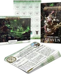 Skaven Warscroll Cards for Warhammer Age of Sigmar Game