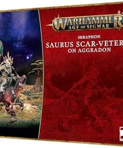 Seraphon Saurus Scar-Veteran on Aggradon Warhammer Age of Sigmar 2