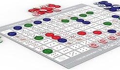 Jax Giant Jumbo Sequence Game Tube Edition with Cushioned Mat and Chips 2