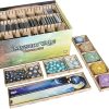 Broken Token Game Organizer for Mystic Vale Conclave – Wooden Box with Trays