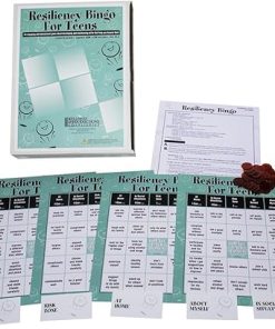 Resiliency Bingo Game for Teens: Fun Activity to Build Strength