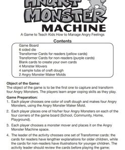 Angry Monster Machine Board Game for Ages 5 to 10 and 2 to 4 Players 2