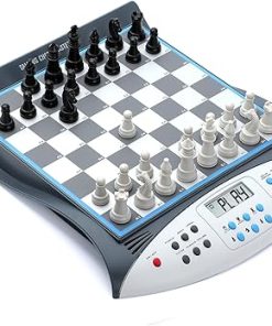 Chess Master Electronic Chess Set with Voice Teaching and 32 Levels