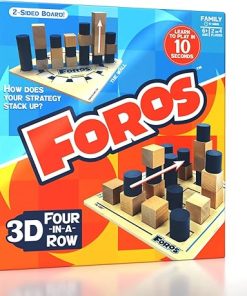 Foros 3D Board Game | Unique Strategy Game for Family Fun Night