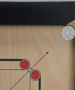 Tabakh 24mm Carrom Board Set with Coins Striker and Powder by Precise 2