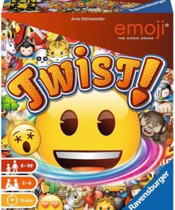 Ravensburger 26753 Emoji Twist GameFamily Game (English Language not Guaranteed).