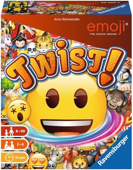 Ravensburger 26753 Emoji Twist GameFamily Game (English Language not Guaranteed).