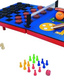 STAG Mini Table Top Game 4-in-1 Fun for Family and Friends