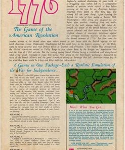 American Revolutionary War Game: 1776 Strategy Board Game 2