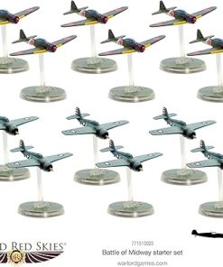 Warlord Blood Red Skies The Battle of Midway WWII Strategy Board Game 2