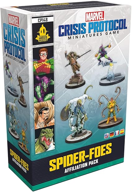 Spider-Foes Affiliation Pack for Marvel Crisis Protocol – Sinister Villains Spider-Foes Affiliation Pack for Marvel Crisis Protocol - Sinister Villains