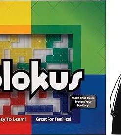 Blokus Strategy Board Game Bundle with Drawstring Bag Included