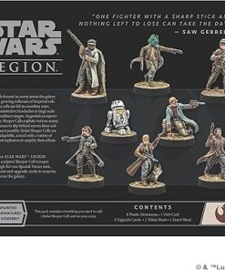 Star Wars Legion Rebel Sleeper Cell Unit Expansion Tabletop Game 2