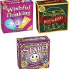 Wishful Thinking + Wit’s End + Stare = Triple Play Board Game Bundle for Game Night