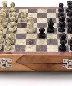Jaipur Raga Makrana Marble Chess Board Handicraft White Standard