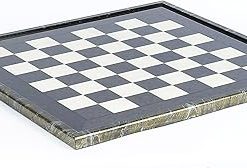 Mancini Luxury Chess and Checkers Board from Italy 2 3/8 Inch Squares 2