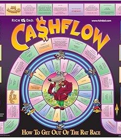 Rich Dad CashFlow 101 Board Game by Robert Kiyosaki for 2-6 Players
