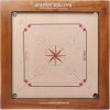 KD Golden Vintage Carrom Board Game AICF Approved for Tournaments 4